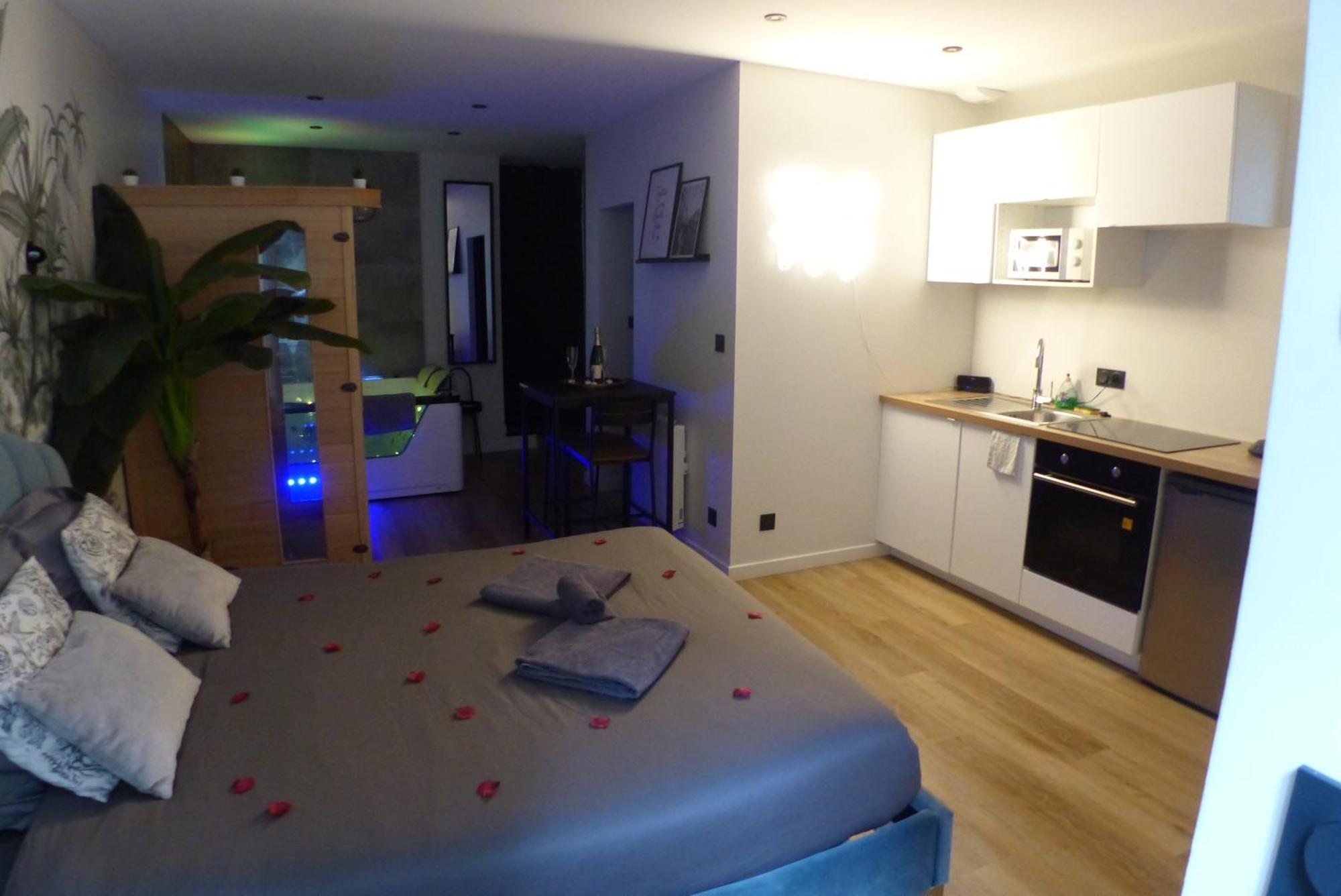 Appartement Balneotherapie Et Sauna Hyper Centre Nantes Zewnętrze zdjęcie