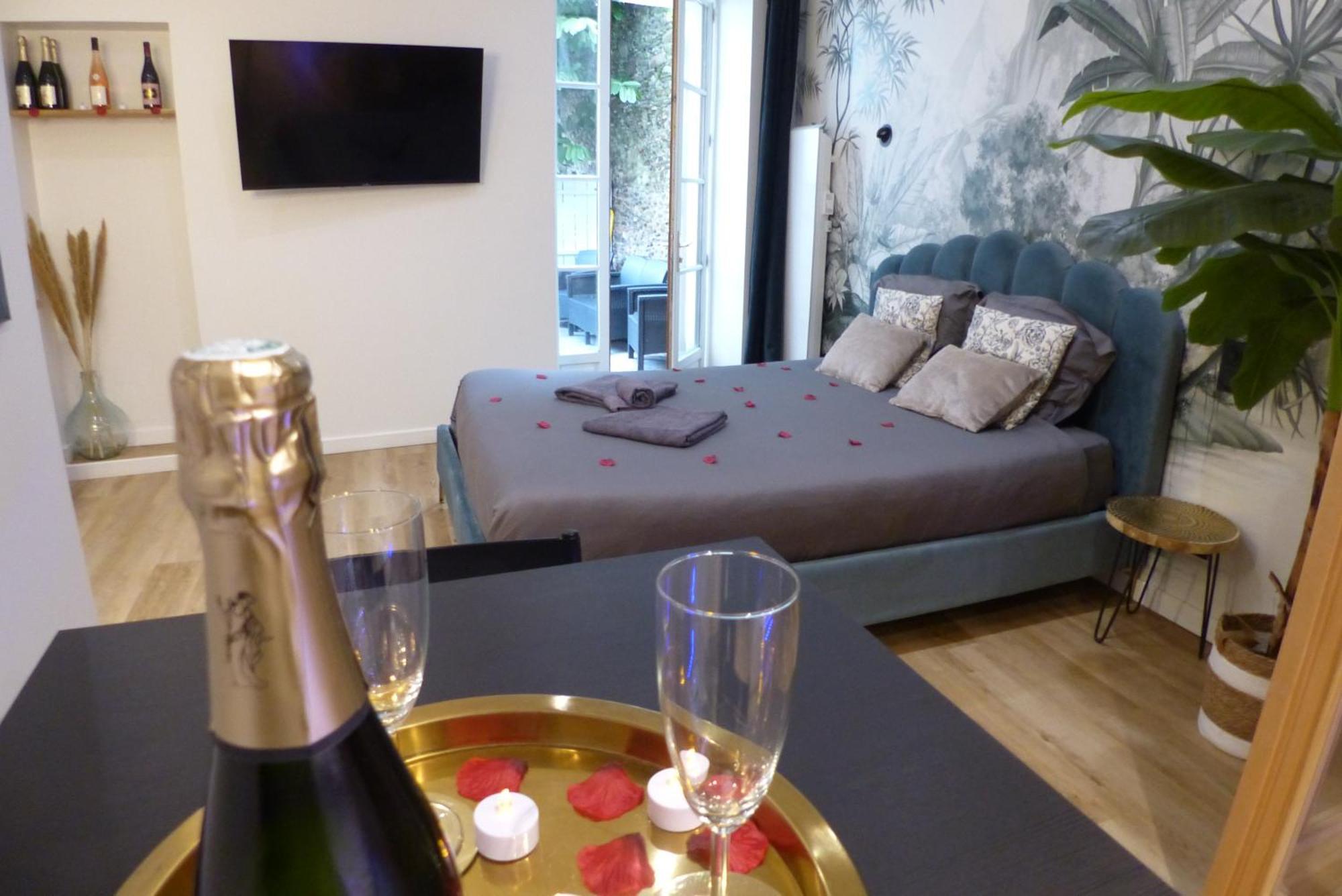 Appartement Balneotherapie Et Sauna Hyper Centre Nantes Zewnętrze zdjęcie